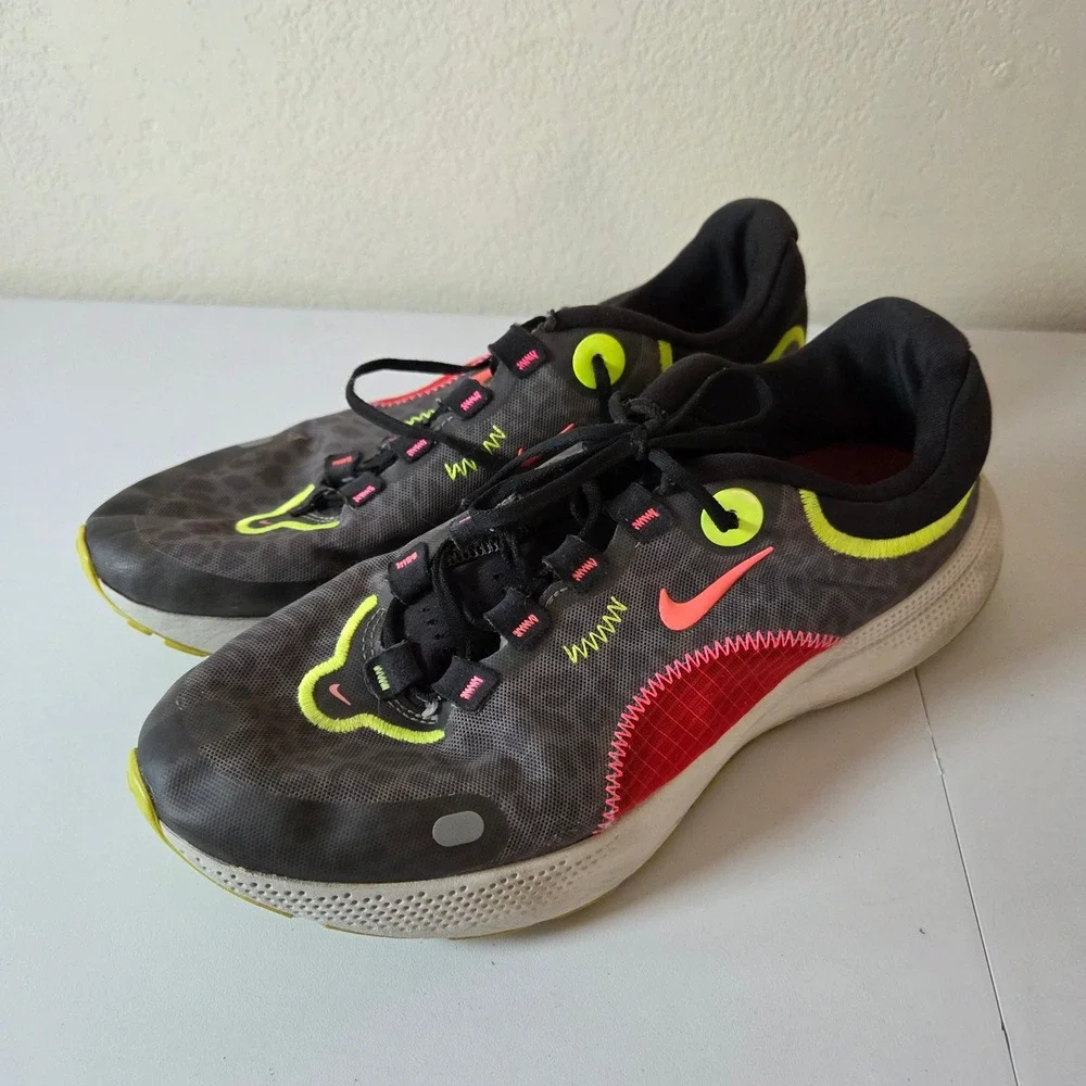 Nike Zoom Rival Fly 2 Men's Running Shoes Gray Neon Pink Size‎ 10